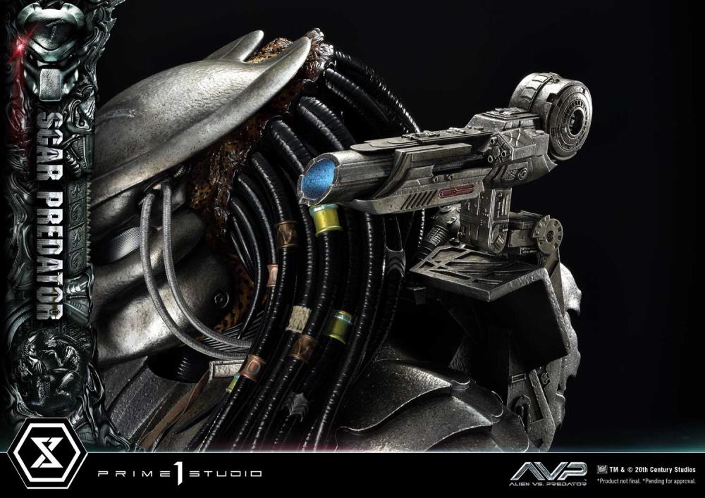 Alien vs. Predator Museum Masterline Scar Predator (Deluxe Ver.) 1/3 Scale Statue Gallery Image 32