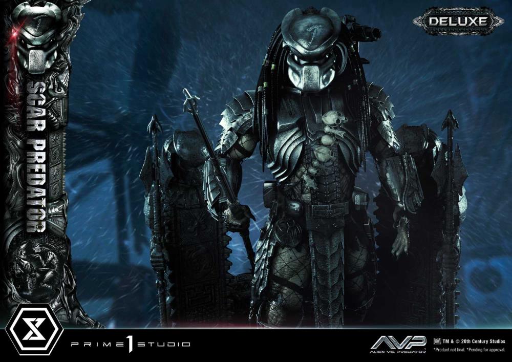 Alien vs. Predator Museum Masterline Scar Predator (Deluxe Ver.) 1/3 Scale Statue Gallery Image 77