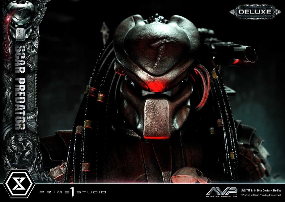 Alien vs. Predator Museum Masterline Scar Predator (Deluxe Ver.) 1/3 Scale Statue Gallery Image 122