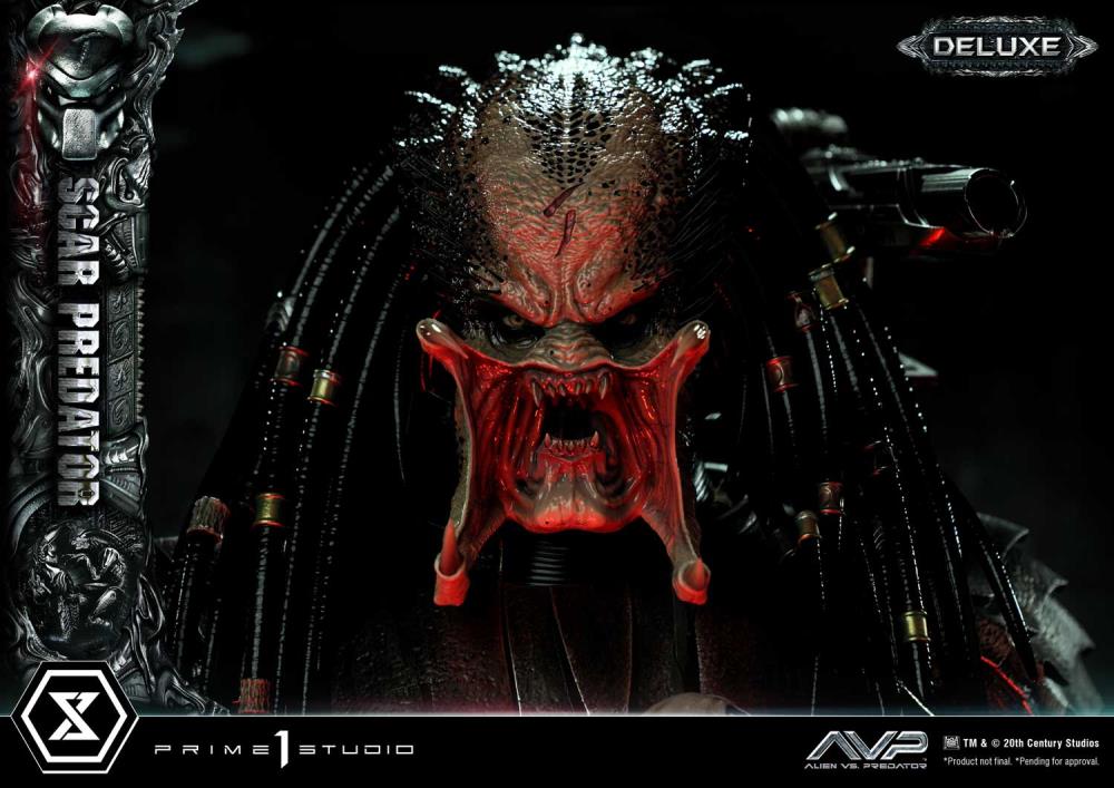 Alien vs. Predator Museum Masterline Scar Predator (Deluxe Ver.) 1/3 Scale Statue Gallery Image 124