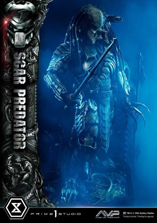Alien vs. Predator Museum Masterline Scar Predator (Deluxe Ver.) 1/3 Scale Statue Gallery Image 97