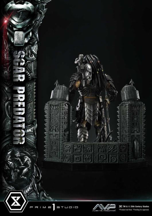 Alien vs. Predator Museum Masterline Scar Predator (Deluxe Ver.) 1/3 Scale Statue Gallery Image 14