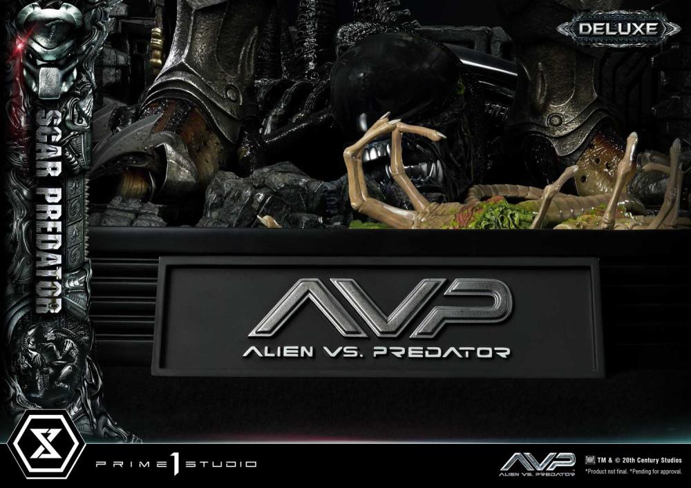 Alien vs. Predator Museum Masterline Scar Predator (Deluxe Ver.) 1/3 Scale Statue Gallery Image 41