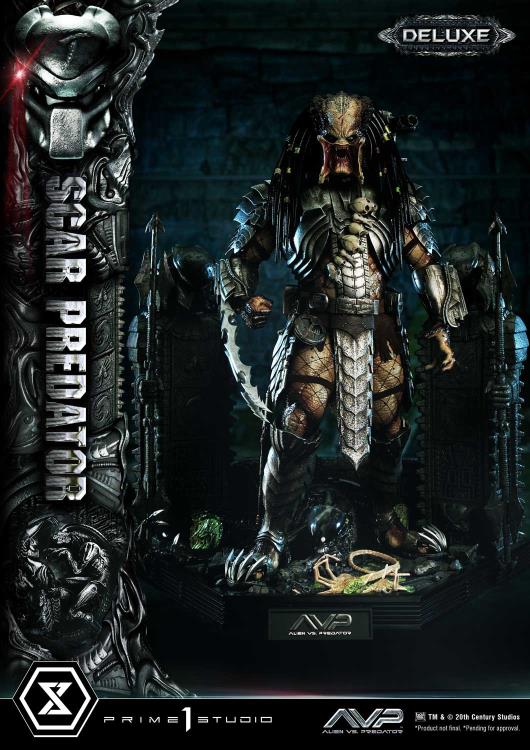 Alien vs. Predator Museum Masterline Scar Predator (Deluxe Ver.) 1/3 Scale Statue Gallery Image 50