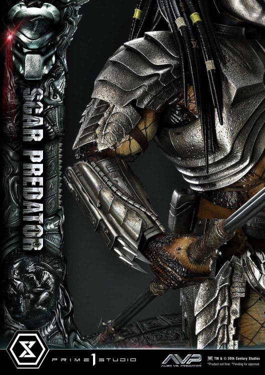 Alien vs. Predator Museum Masterline Scar Predator (Deluxe Ver.) 1/3 Scale Statue Gallery Image 33