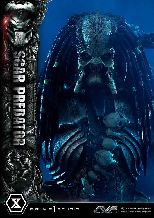 Alien vs. Predator Museum Masterline Scar Predator (Deluxe Ver.) 1/3 Scale Statue Gallery Image 96