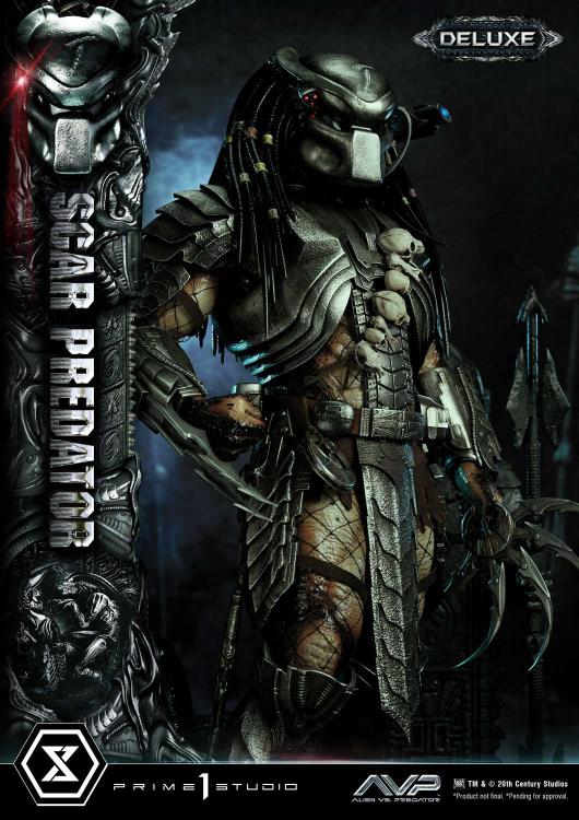 Alien vs. Predator Museum Masterline Scar Predator (Deluxe Ver.) 1/3 Scale Statue Gallery Image 74
