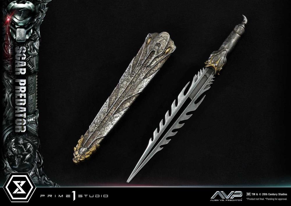Alien vs. Predator Museum Masterline Scar Predator (Deluxe Ver.) 1/3 Scale Statue Gallery Image 47