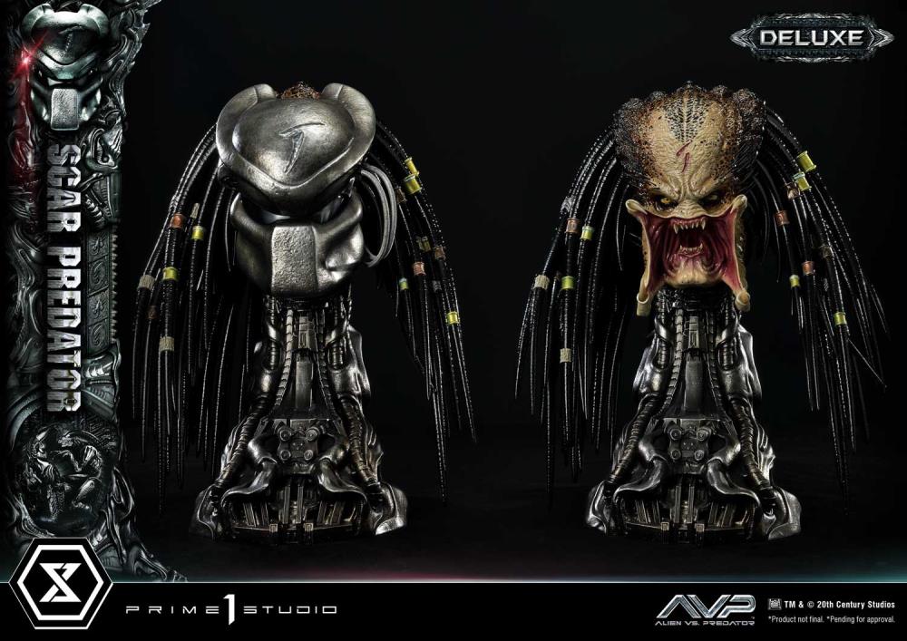 Alien vs. Predator Museum Masterline Scar Predator (Deluxe Ver.) 1/3 Scale Statue Gallery Image 30