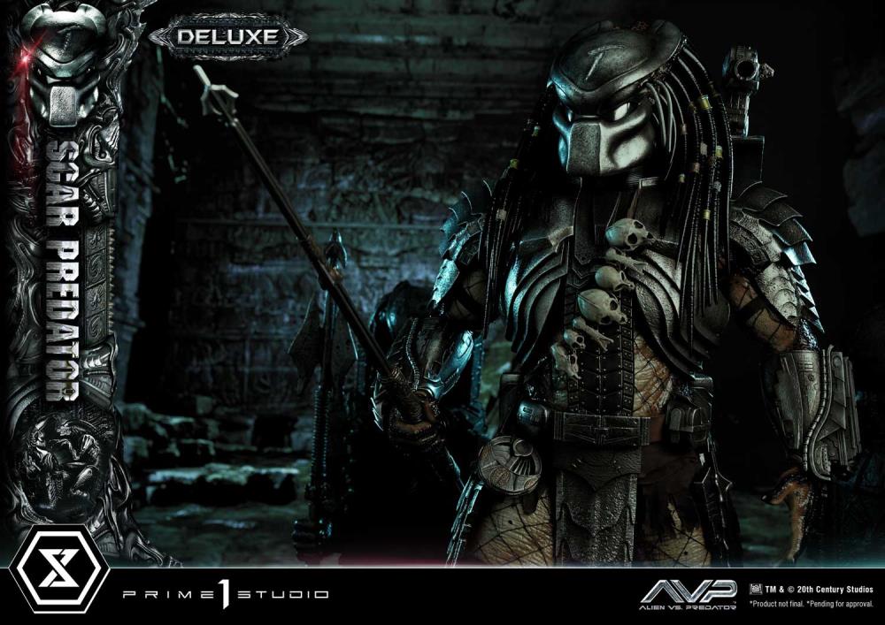 Alien vs. Predator Museum Masterline Scar Predator (Deluxe Ver.) 1/3 Scale Statue Gallery Image 60