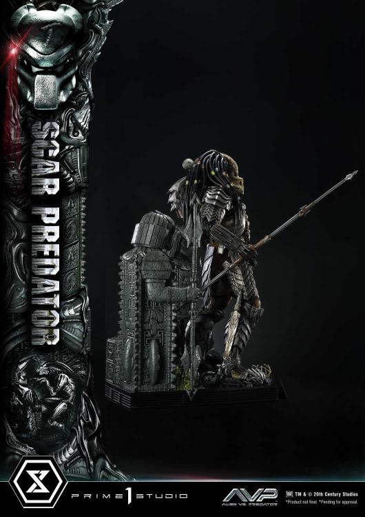 Alien vs. Predator Museum Masterline Scar Predator (Deluxe Ver.) 1/3 Scale Statue Gallery Image 16