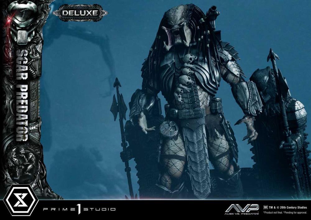 Alien vs. Predator Museum Masterline Scar Predator (Deluxe Ver.) 1/3 Scale Statue Gallery Image 99