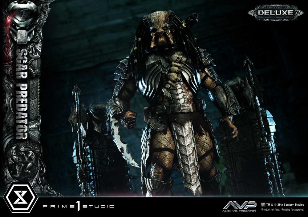 Alien vs. Predator Museum Masterline Scar Predator (Deluxe Ver.) 1/3 Scale Statue Gallery Image 51