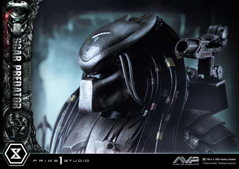 Alien vs. Predator Museum Masterline Scar Predator (Deluxe Ver.) 1/3 Scale Statue Gallery Image 84