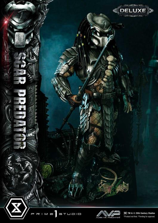 Alien vs. Predator Museum Masterline Scar Predator (Deluxe Ver.) 1/3 Scale Statue Gallery Image 57