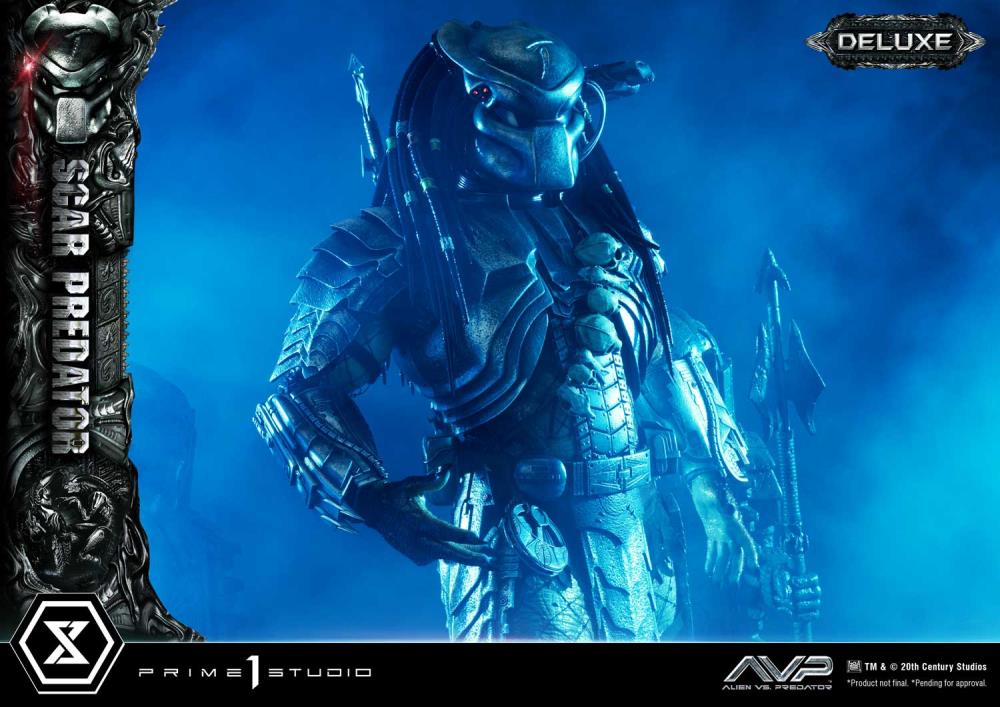 Alien vs. Predator Museum Masterline Scar Predator (Deluxe Ver.) 1/3 Scale Statue Gallery Image 93