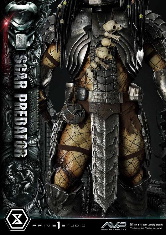 Alien vs. Predator Museum Masterline Scar Predator (Deluxe Ver.) 1/3 Scale Statue Gallery Image 38