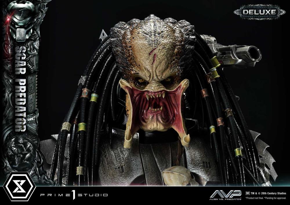 Alien vs. Predator Museum Masterline Scar Predator (Deluxe Ver.) 1/3 Scale Statue Gallery Image 23