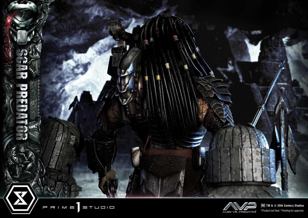 Alien vs. Predator Museum Masterline Scar Predator (Deluxe Ver.) 1/3 Scale Statue Gallery Image 118
