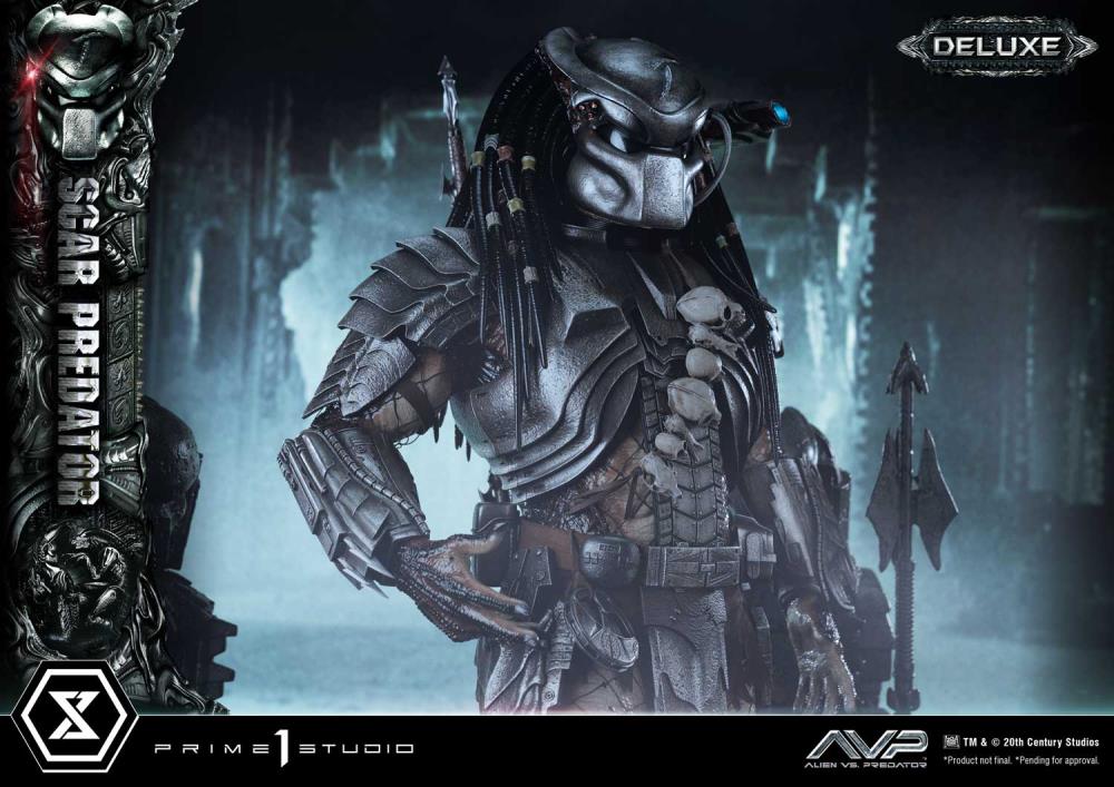 Alien vs. Predator Museum Masterline Scar Predator (Deluxe Ver.) 1/3 Scale Statue Gallery Image 80