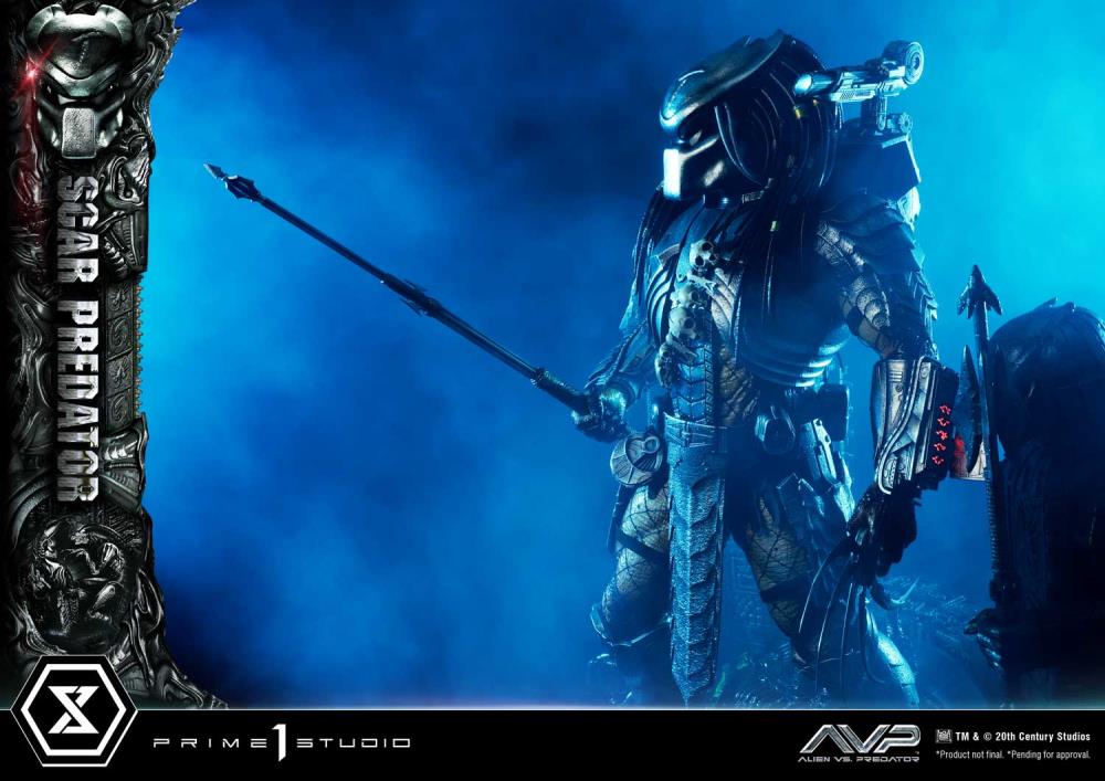 Alien vs. Predator Museum Masterline Scar Predator (Deluxe Ver.) 1/3 Scale Statue Gallery Image 98