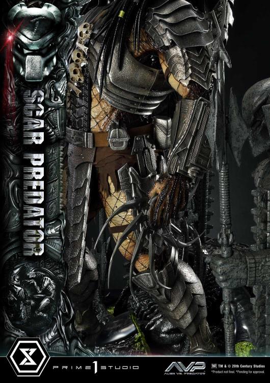 Alien vs. Predator Museum Masterline Scar Predator (Deluxe Ver.) 1/3 Scale Statue Gallery Image 34