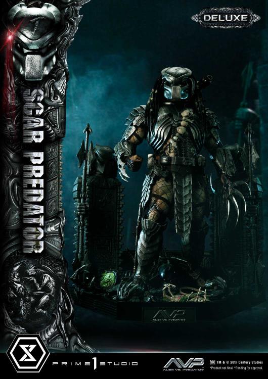 Alien vs. Predator Museum Masterline Scar Predator (Deluxe Ver.) 1/3 Scale Statue Gallery Image 56