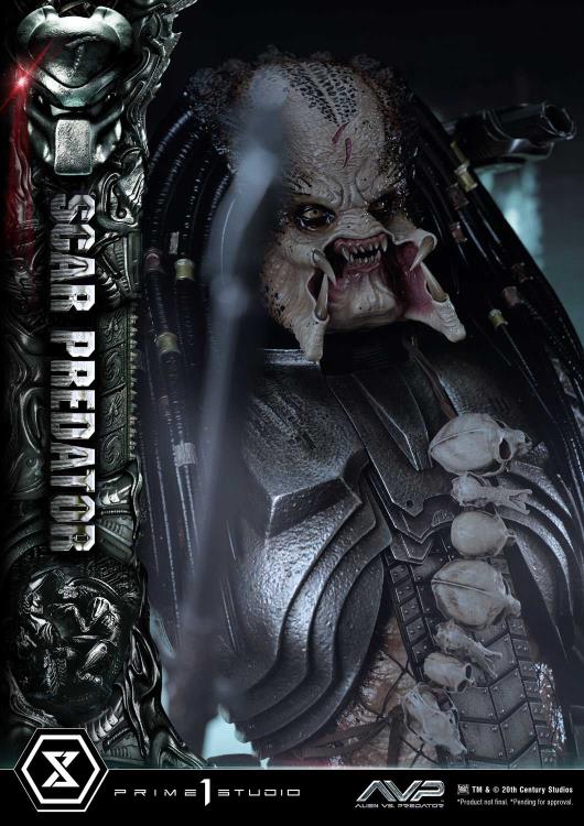 Alien vs. Predator Museum Masterline Scar Predator (Deluxe Ver.) 1/3 Scale Statue Gallery Image 89