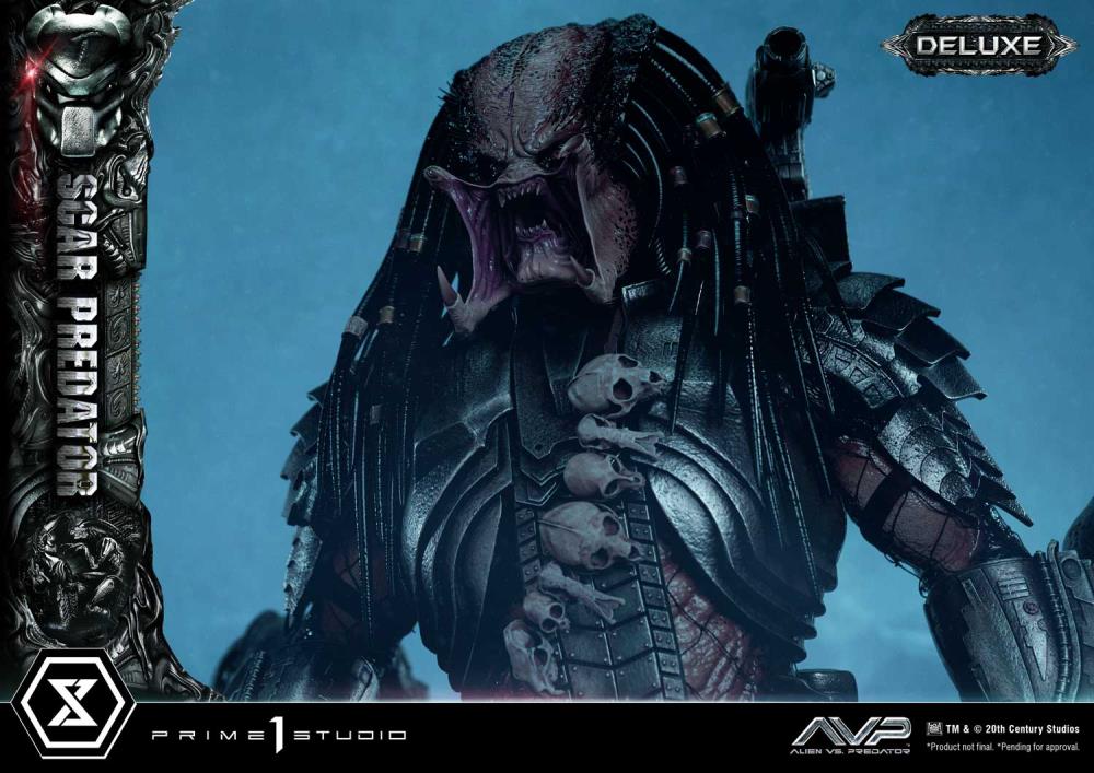 Alien vs. Predator Museum Masterline Scar Predator (Deluxe Ver.) 1/3 Scale Statue Gallery Image 105