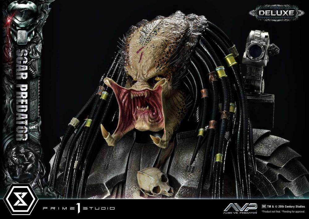 Alien vs. Predator Museum Masterline Scar Predator (Deluxe Ver.) 1/3 Scale Statue Gallery Image 25