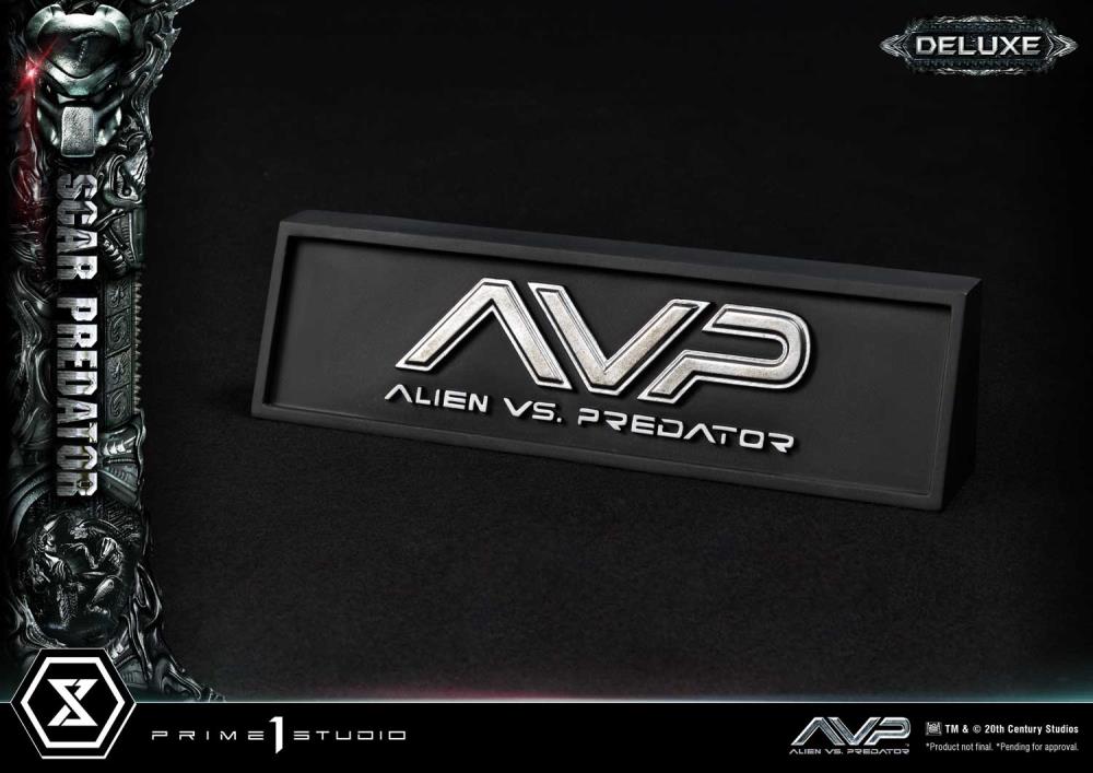 Alien vs. Predator Museum Masterline Scar Predator (Deluxe Ver.) 1/3 Scale Statue Gallery Image 45