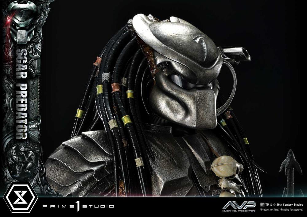 Alien vs. Predator Museum Masterline Scar Predator (Deluxe Ver.) 1/3 Scale Statue Gallery Image 29