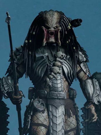 Alien vs. Predator Museum Masterline Scar Predator (Deluxe Ver.) 1/3 Scale Statue Gallery Image 2