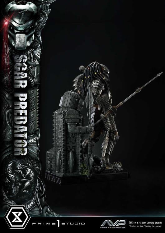 Alien vs. Predator Museum Masterline Scar Predator (Deluxe Ver.) 1/3 Scale Statue Gallery Image 12