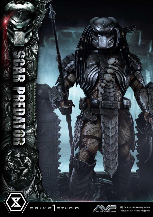 Alien vs. Predator Museum Masterline Scar Predator (Deluxe Ver.) 1/3 Scale Statue Gallery Image 82