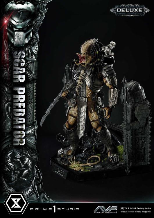Alien vs. Predator Museum Masterline Scar Predator (Deluxe Ver.) 1/3 Scale Statue Gallery Image 6