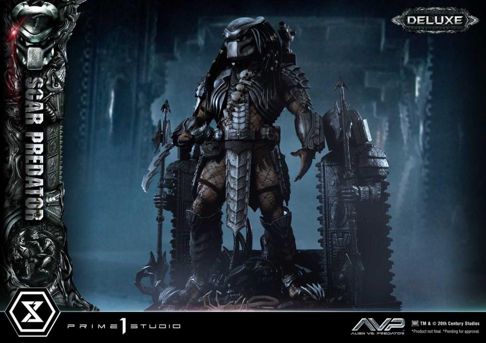 Alien vs. Predator Museum Masterline Scar Predator (Deluxe Ver.) 1/3 Scale Statue Gallery Image 113