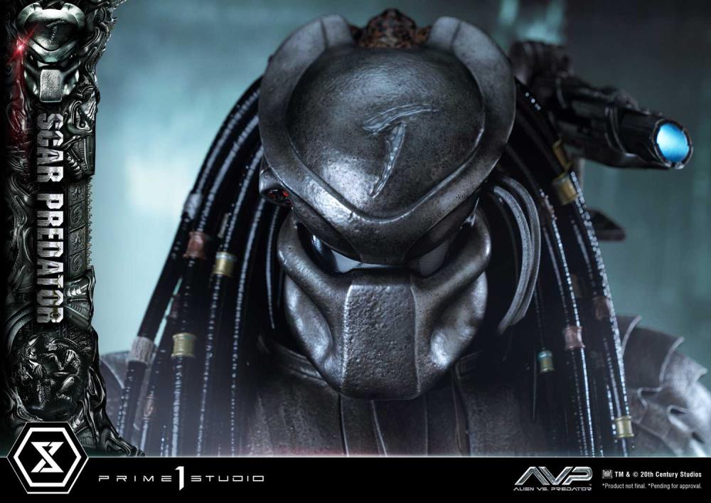 Alien vs. Predator Museum Masterline Scar Predator (Deluxe Ver.) 1/3 Scale Statue Gallery Image 83