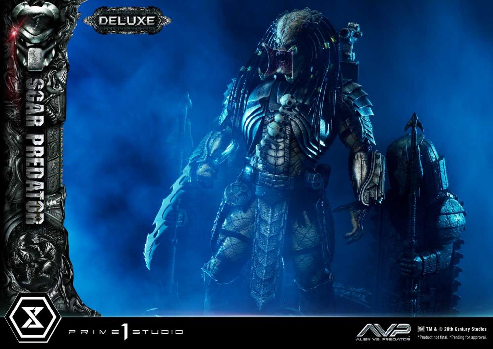 Alien vs. Predator Museum Masterline Scar Predator (Deluxe Ver.) 1/3 Scale Statue Gallery Image 94