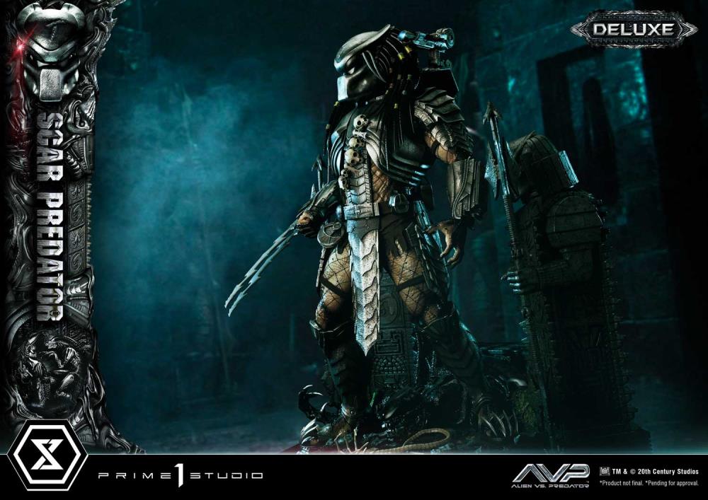 Alien vs. Predator Museum Masterline Scar Predator (Deluxe Ver.) 1/3 Scale Statue Gallery Image 58