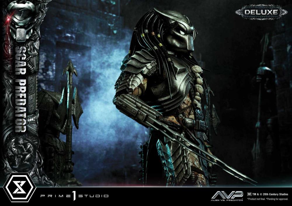 Alien vs. Predator Museum Masterline Scar Predator (Deluxe Ver.) 1/3 Scale Statue Gallery Image 75