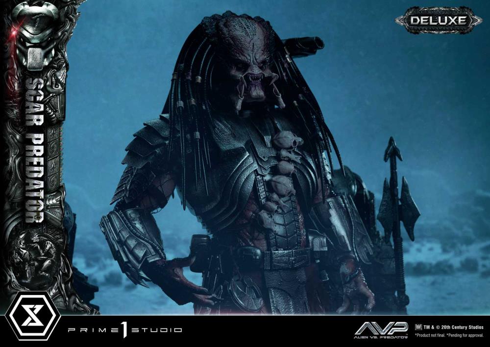 Alien vs. Predator Museum Masterline Scar Predator (Deluxe Ver.) 1/3 Scale Statue Gallery Image 101