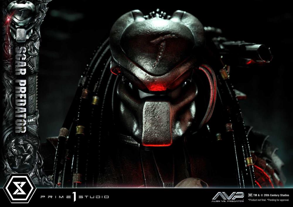 Alien vs. Predator Museum Masterline Scar Predator (Deluxe Ver.) 1/3 Scale Statue Gallery Image 125