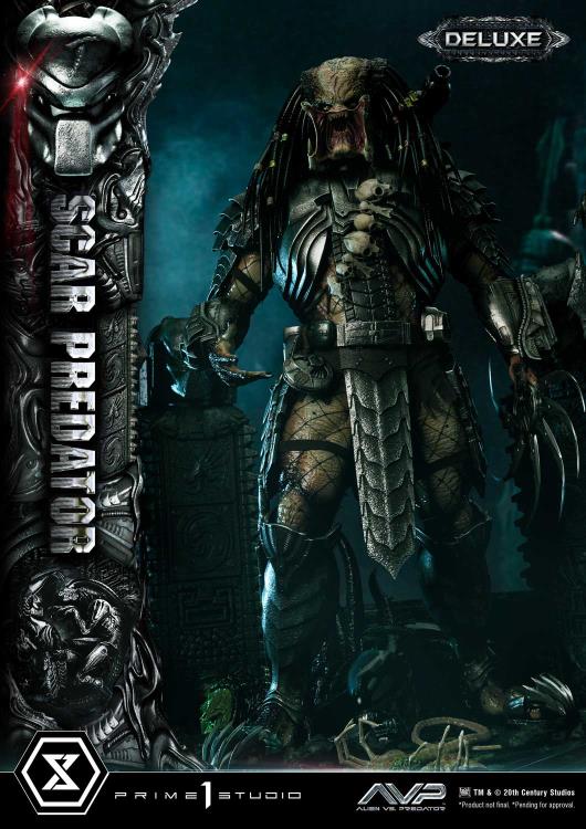 Alien vs. Predator Museum Masterline Scar Predator (Deluxe Ver.) 1/3 Scale Statue Gallery Image 54