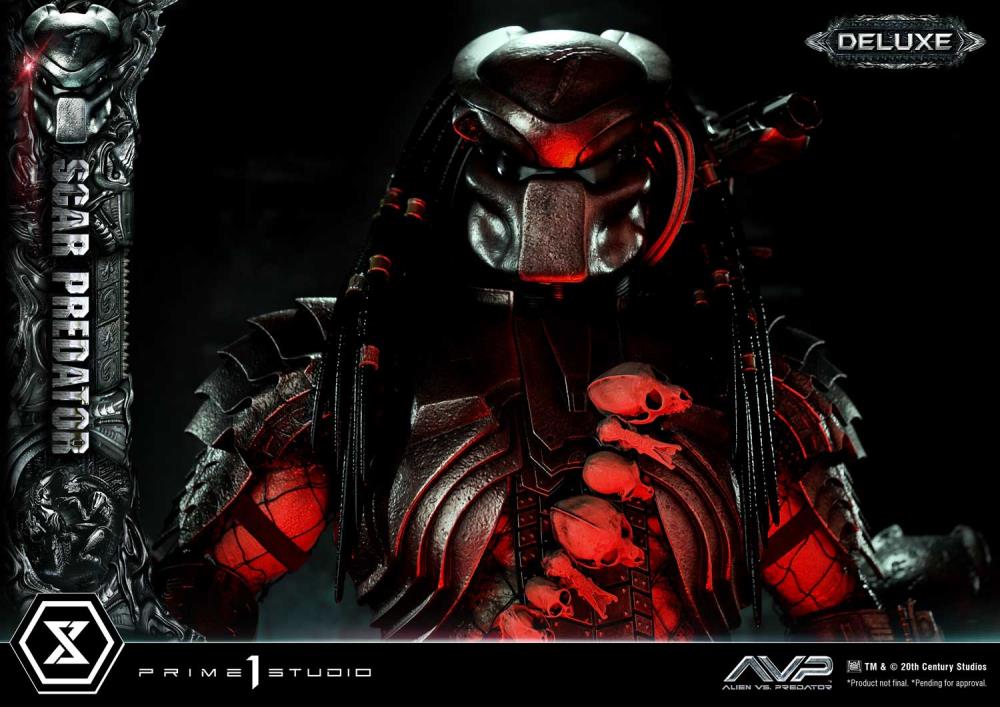 Alien vs. Predator Museum Masterline Scar Predator (Deluxe Ver.) 1/3 Scale Statue Gallery Image 123