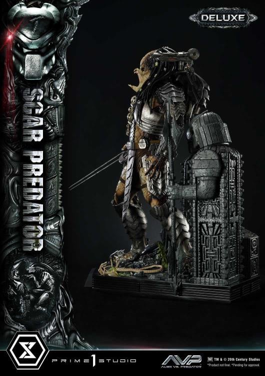 Alien vs. Predator Museum Masterline Scar Predator (Deluxe Ver.) 1/3 Scale Statue Gallery Image 8