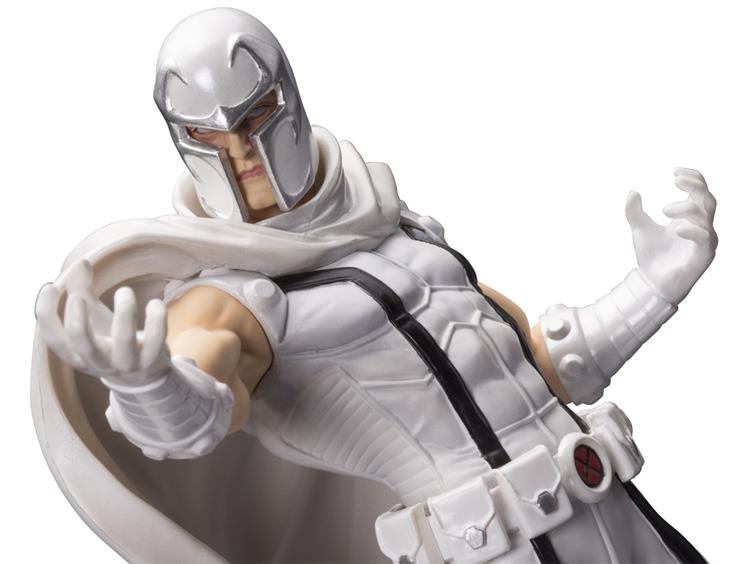 Marvel Now ArtFX+ Magneto Statue (White Costume) PX Previews Exclusive Gallery Image 2