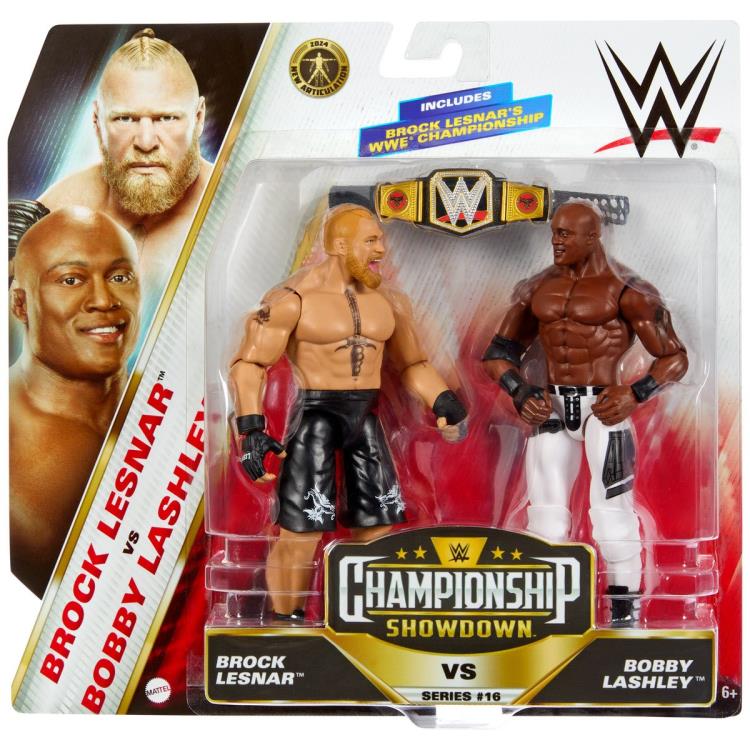 WWE Championship Showdown Series 16 Brock Lesnar & Bobby Lashley Two-Pack Gallery Image 8