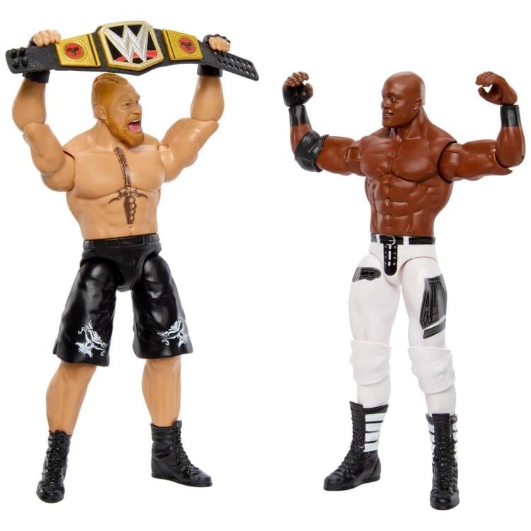 WWE Championship Showdown Series 16 Brock Lesnar & Bobby Lashley Two-Pack Gallery Image 4