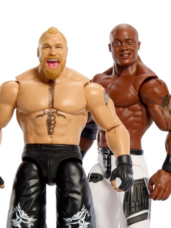 WWE Championship Showdown Series 16 Brock Lesnar & Bobby Lashley Two-Pack Gallery Image 2